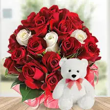 Flowers & Teddy